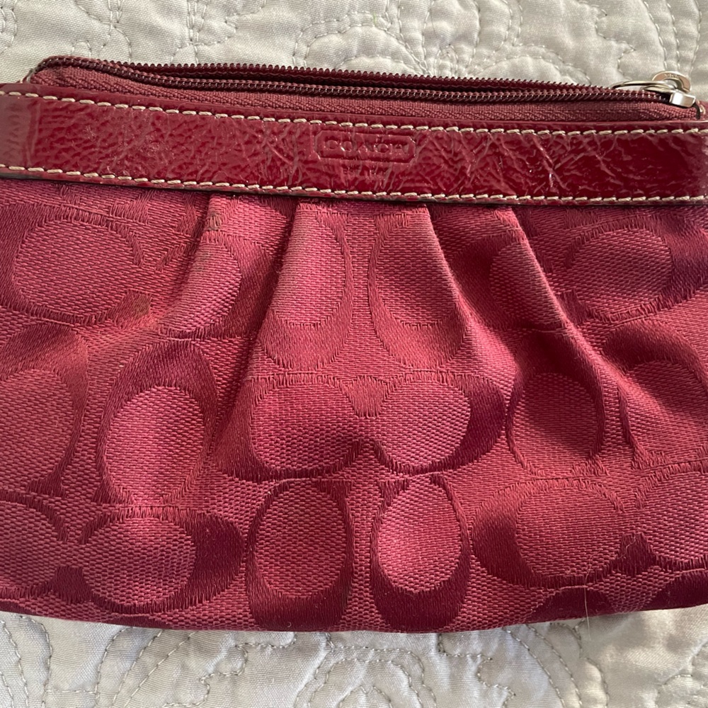 Coach wristlet